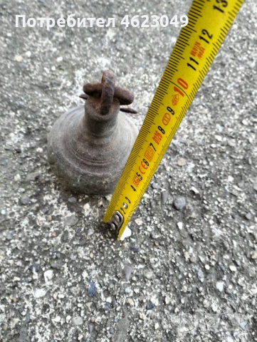 Стар топуз за османски кантар, снимка 2 - Антикварни и старинни предмети - 53042687