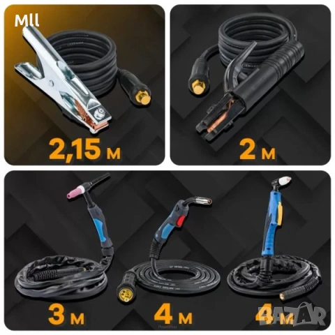 Комбиниран инверторен телоподаващ апарат 4в1 Powermat-Plasma, MIG-MAG / MMA / TIG-LIFT, до 5 кг. т-, снимка 5 - Други машини и части - 54356032