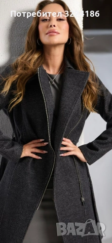 НОВО! Дамско палто XS, снимка 5 - Якета - 54044398