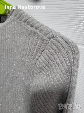 Лъщяща рокля С, снимка 4 - Рокли - 53928212