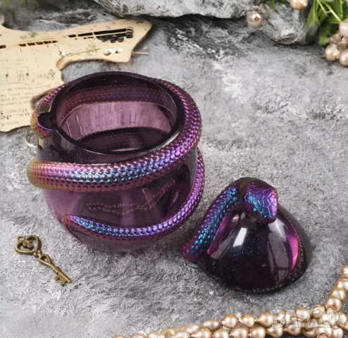 Молд бурканче със змия, снимка 6 - Форми - 48789277