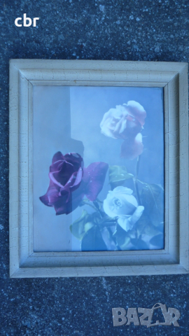 Картина с рози българска, снимка 3 - Картини - 51486279
