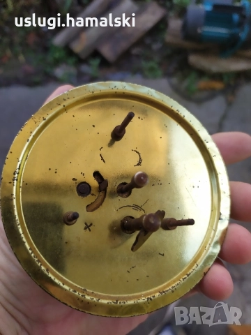 Стар часовник/механизъм, снимка 4 - Антикварни и старинни предмети - 52389594