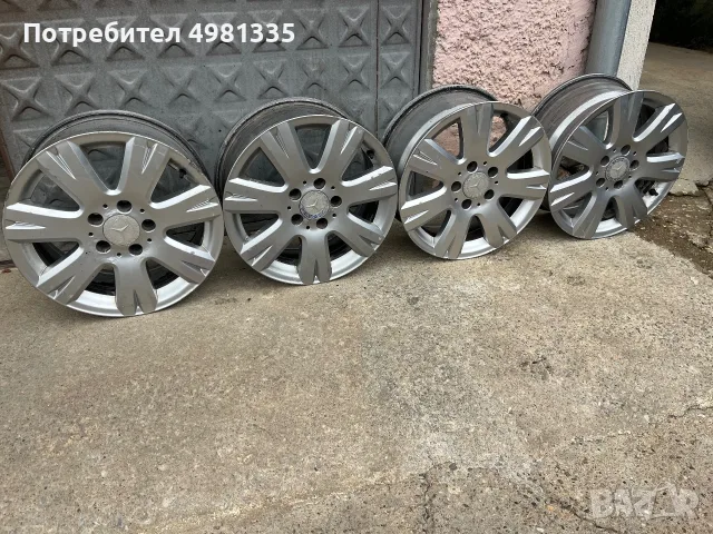 Джанти 16” Mercedes, снимка 2 - Гуми и джанти - 56540918
