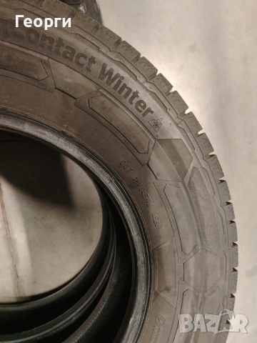 2бр.зимни гуми 215/75/16C Continental, снимка 8 - Гуми и джанти - 53211923
