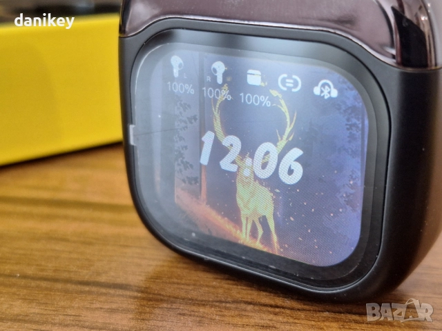 Нови блутут слушалки с активна смарт кутия тъчскрийн, снимка 3 - Bluetooth слушалки - 52174793