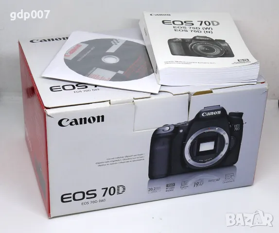 фотоапарат Canon EOS 70D, снимка 8 - Фотоапарати - 48646239