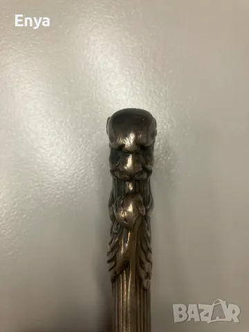 Набор от старинни ножове и вилици на J.FRAGET, снимка 6 - Антикварни и старинни предмети - 47881580