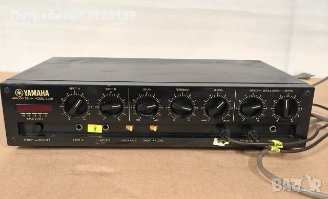Аналогов ефект за закъснение, YAMAHA E1005, снимка 2 - Ресийвъри, усилватели, смесителни пултове - 56039268