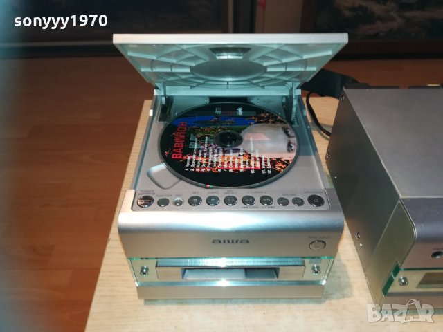 aiwa-лъскаво бижу 1001210918, снимка 4 - Ресийвъри, усилватели, смесителни пултове - 31369598