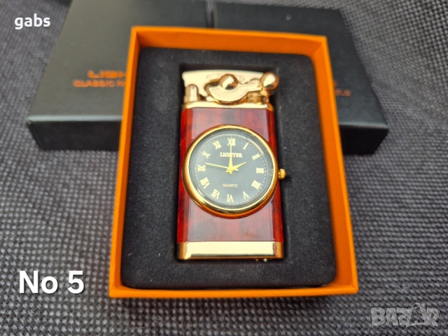 Запалка с часовник в подаръчна кутия,6 цвята, снимка 9 - Запалки - 52534574