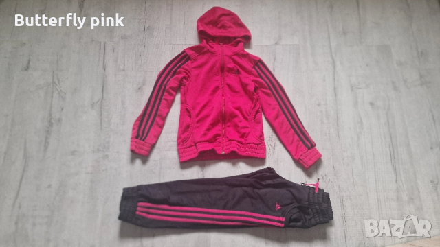 128см.Adidas Детски оригинален екип за момиче 