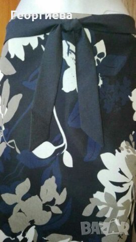Многоцветна пола H&M, на цветя с миди дължина🍀👗38 р-р S,M🌹арт.292, снимка 4 - Поли - 30046267