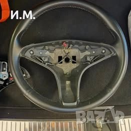 Мерцедес оригинален кожен Волан C, E, GLK класа 2008/2012г., снимка 2 - Части - 54294066