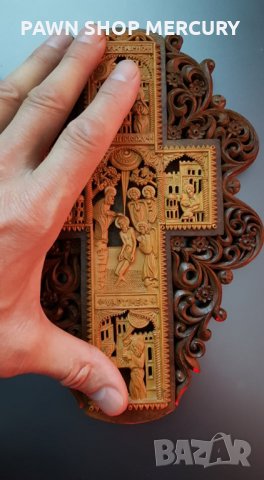 Продавам кръст,уникална изработка от дърворезба, снимка 12 - Икони - 30343197