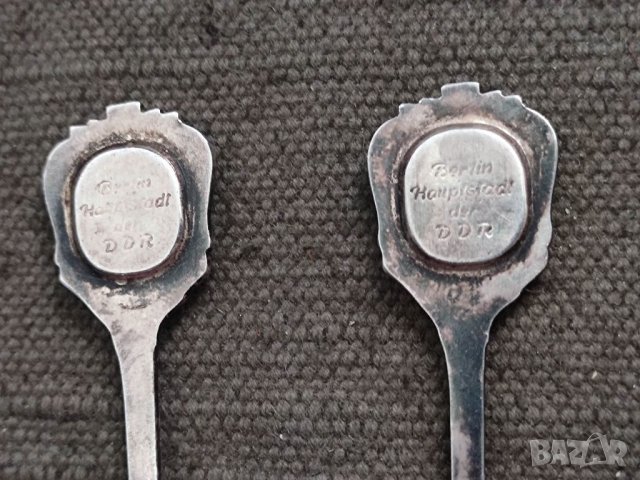 Продавам Посребрени лъжички Berlin DDR Kropp 40, снимка 3 - Други ценни предмети - 36759130