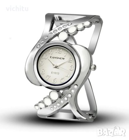 Изключителен часовник гривна. Нов дамски уникален аксесоар, снимка 2 - Дамски - 42783806