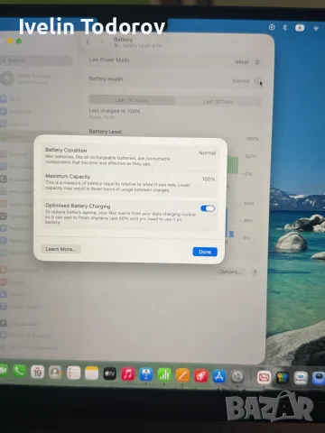 Продавам чисто нов!!Macbook air 13 M4 , снимка 4 - Лаптопи за дома - 56144107