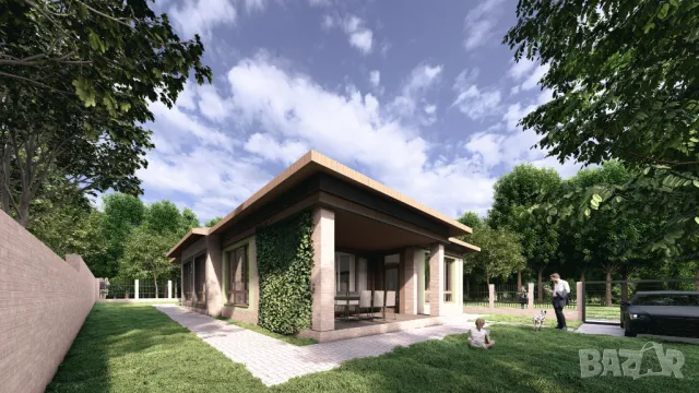 Проект за монолитна еднофамилна къща 164 кв.м.- Четирилистна Детелина, снимка 9 - Къщи - 48970328