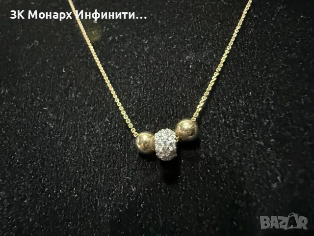 Златен ланец /585/, снимка 2 - Колиета, медальони, синджири - 56274443