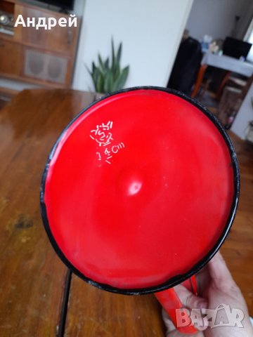 Стар емайлиран чайник #50, снимка 6 - Антикварни и старинни предмети - 38683940