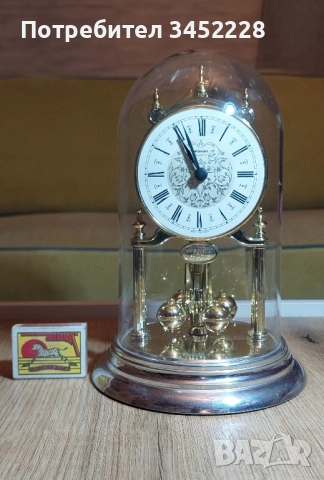 часовник настолен кварцов Германия за ценители , снимка 8 - Антикварни и старинни предмети - 51749755