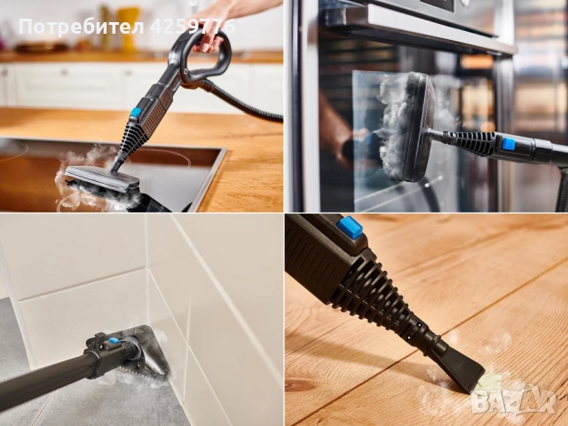 Парна почистваща система- ROVUS STEAM SYSTEМ  НОВА, снимка 5 - Парочистачки и Водоструйки - 51796444