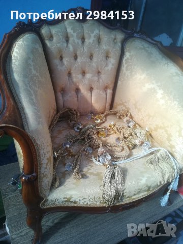 Кресла бароков стил, снимка 4 - Дивани и мека мебел - 41593508