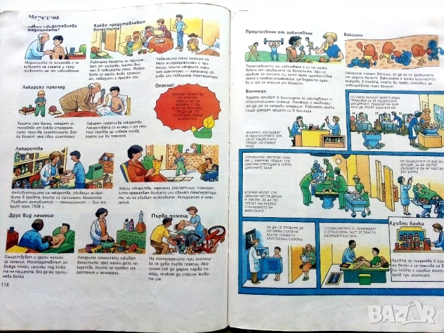 Детска Енциклопедия - Джейн Елиът,Колин Кинг - 1990г., снимка 9 - Енциклопедии, справочници - 53110656