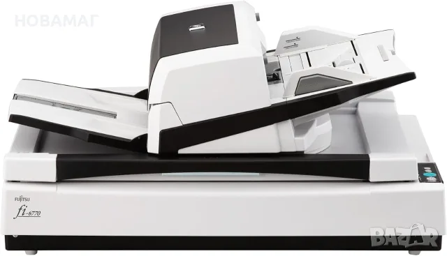 Професионален високоскоростен скенер Fujitsu fi-6770 (ADF + Flatbed) – Отлично състояние!