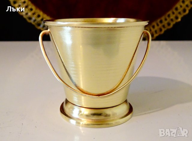 Бронзова чаша за ракия,котле. , снимка 2 - Антикварни и старинни предмети - 37716019