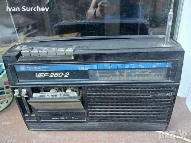 ВЕФ 260-2 СЪС КАСЕТОФОН РАБОТЕЩ , снимка 2 - Радиокасетофони, транзистори - 56166101