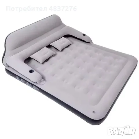 Продавам надуваемо легло с възглавници, снимка 8 - Спални и легла - 55939289