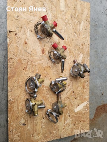 7 броя ТРВ-та Danfoss -404a