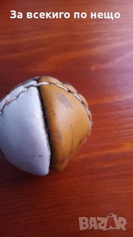 стара кожена топка за силомер, снимка 3 - Колекции - 29253311