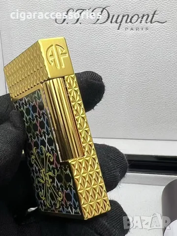Запалка S.T. Dupont Ligne 2 Fuente – пълен комплект, като нова, снимка 4 - Запалки - 55930301