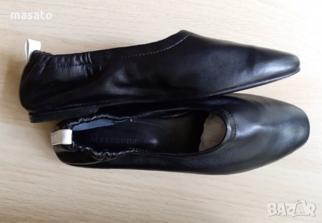 accessories diffusion - черни балеринки/обувки №39, снимка 3 - Дамски ежедневни обувки - 31057749