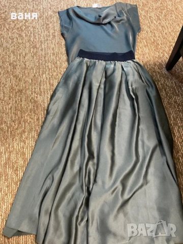 Дълга пола и потник в зелен цвят , снимка 4 - Комплекти - 51125269