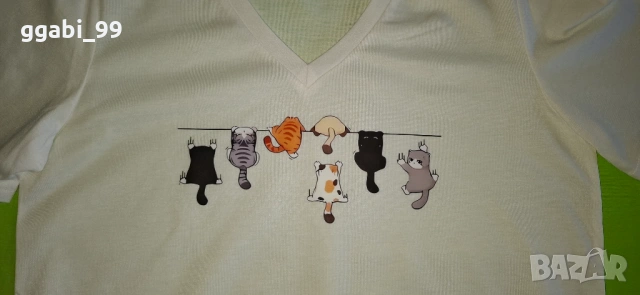 Нови памучни дамски тениски, снимка 3 - Тениски - 52112121