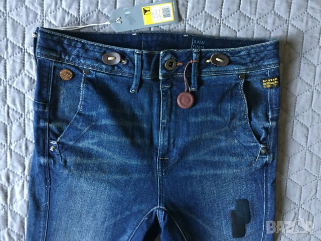 G-star оригинални нови дамски дънки Ocean Trawler Loose Tapered wmn W25/L32, снимка 6 - Дънки - 37606570