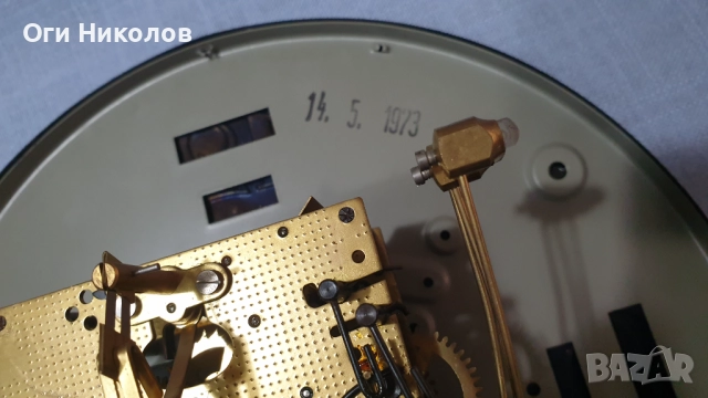 Немски паркетен часовник  " Urgos " , снимка 8 - Антикварни и старинни предмети - 52016935