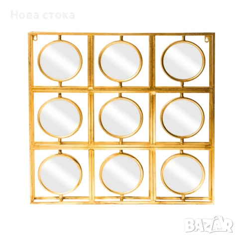 Стенно огледало, 66*5,5*66см, снимка 1