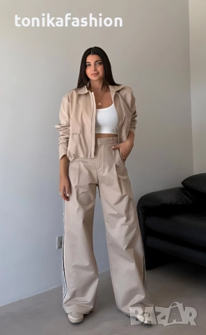 Комплект с бомбър яке 