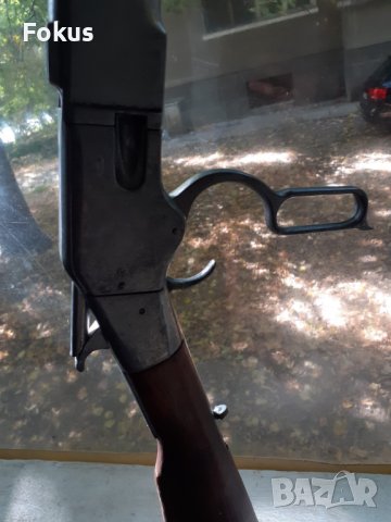 Страхотна пушка Уинчестър с работещ механизъм - реплика, снимка 4 - Антикварни и старинни предмети - 38274466