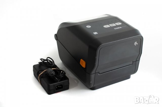 Zebra ZD420t етикетен термо трансферен баркод принтер USB/LAN/WiFi/BT, снимка 2 - Принтери, копири, скенери - 39017192