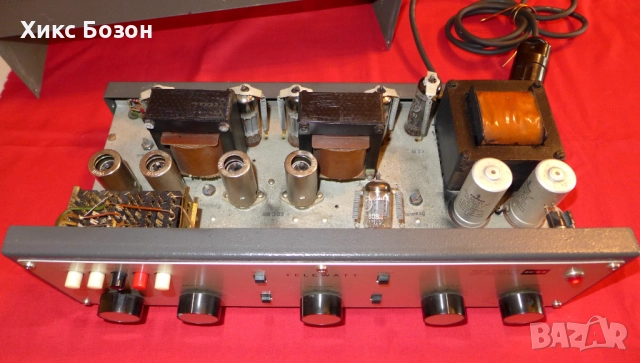 Ненамираем K&H Telewatt VS56 лампов усилвател   1963г.като нов, снимка 5 - Ресийвъри, усилватели, смесителни пултове - 52120007