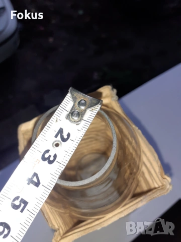 Лампено шише - калиево стъкло за газена лампа, снимка 7 - Антикварни и старинни предмети - 53278972