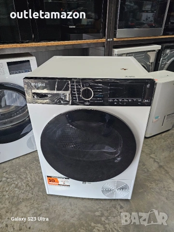 сушилня с термопомпа whirlpool 9 кг.