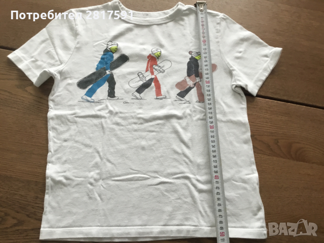 Детска тениска GAP,  размер М, снимка 1 - Детски тениски и потници - 44712641