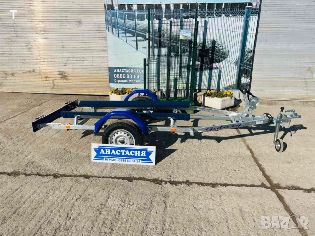 НОВО ремарке Колесар за лодка или джет TRIGANO модел 650, снимка 2 - Ремаркета - 49300573